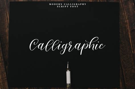 All fonts are categorized and can be saved for quick reference and comparison. Calligraphic/Modern calligraphy font | Stunning Script ...