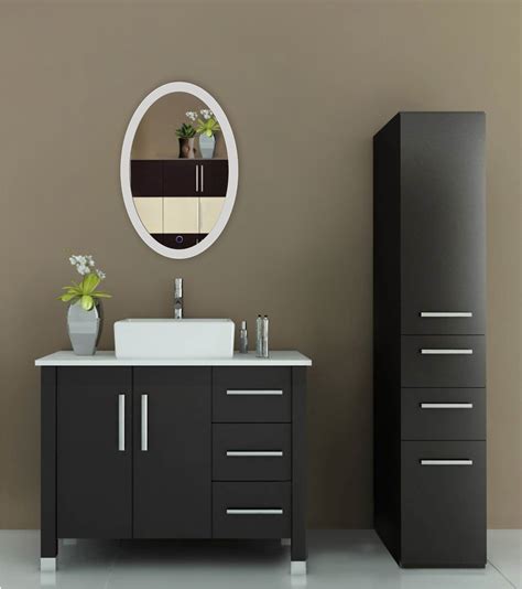 Shop with afterpay on eligible items. Sol Oval 20″ x 30″ LED Bathroom Mirror w/ Dimmer ...