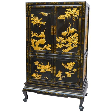 We did not find results for: Black and Gold Lacquered Chinese Export Cabinet on Stand ...