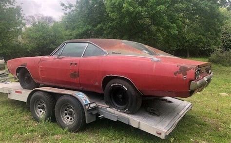 1968 Dodge Charger Rt Barn Finds