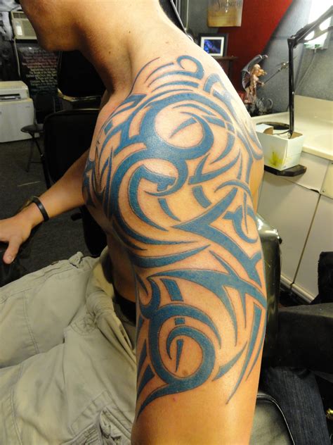 Shoulder tattoos are one of the most popular tattoo ideas for men. 69 Traditional Tribal Shoulder Tattoos