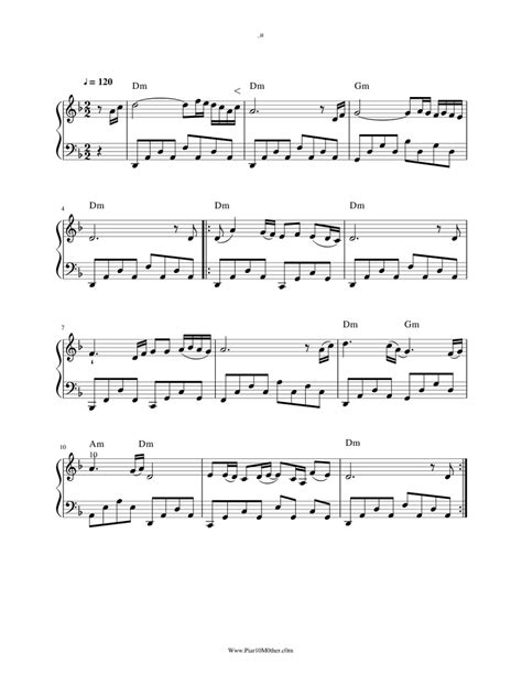 Yi Jian Mei Xue Hua Piao Piao Sheet Music For Piano Solo