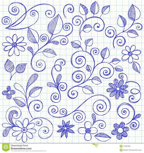 sketchy-leaves-and-vines-notebook-doodles-flower-doodles,-notebook-doodles,-doodle-patterns