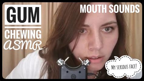 Gum Chewing ASMR Intense Mouth Sounds YouTube