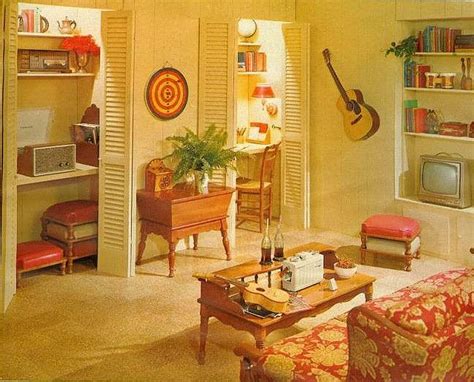 81 best 60 70 s teenager s bedroom images on pinterest retro bedrooms vintage room and retro room