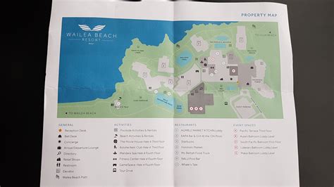 Wailea Beach Resort Property Map
