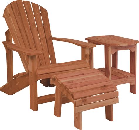 Old Style Adirondack Chair Cedar Adirondack Outdoor Furniture