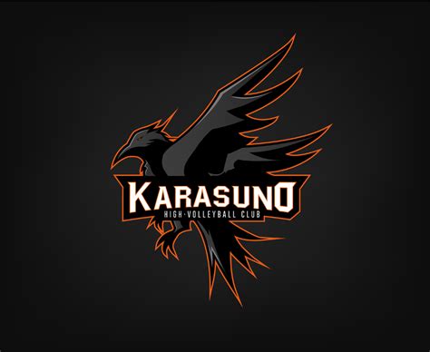 Karasuno Logo On Behance Karasuno Haikyuu Karasuno