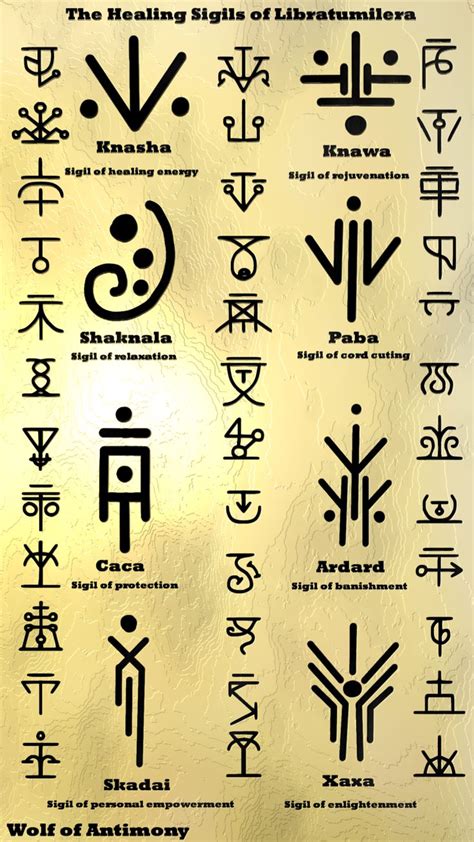 Libratumilera Energy Healing Wiccan Symbols Magick Symbols Healing