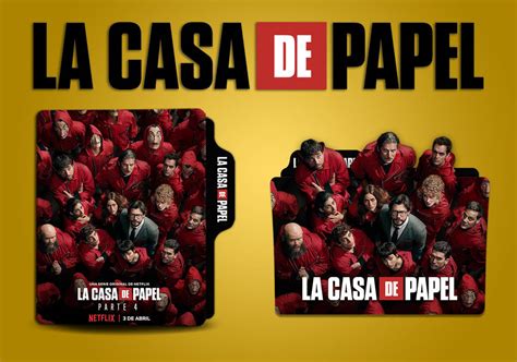 La Casa De Papel Season 4 Folder Icon By Mohamedzaeem On Deviantart
