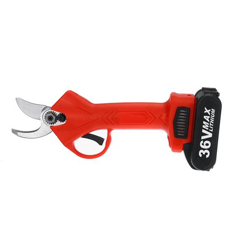 New V Mm Cordless Electric Pruning Shears Mah Rechargeable