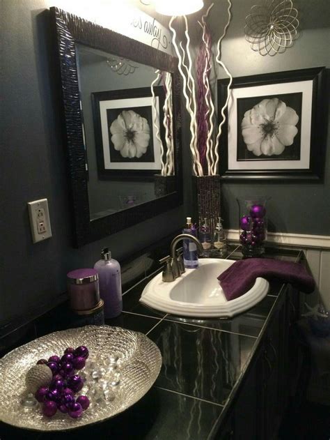 pin  erika washington  home ideas purple bathroom decor restroom