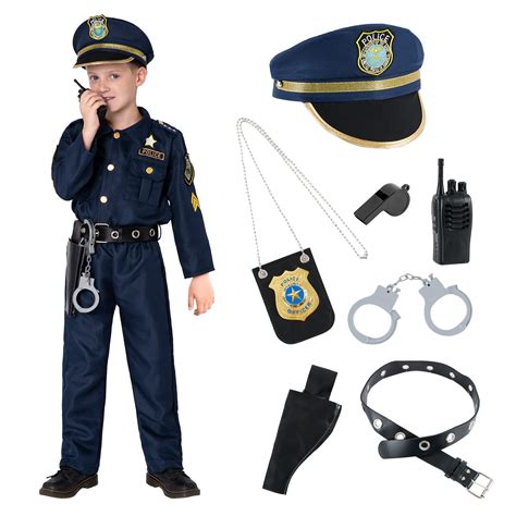 Buy Spooktacular Creations Kids Deluxe Officer Costume Set And Fancy