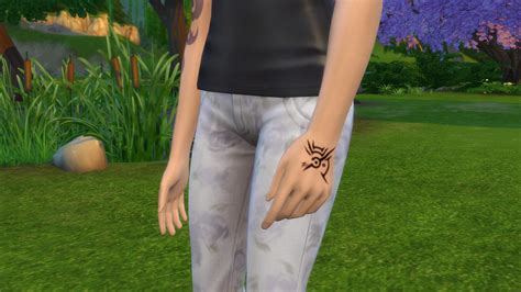 Mod The Sims Mark Of The Outsider Dishonored Tattoo