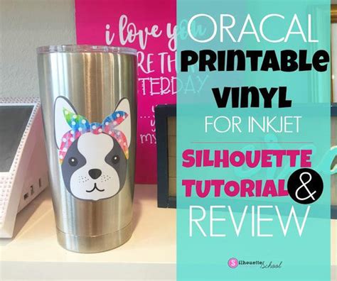 Oracal Printable Vinyl For Inkjet Printers Review And Turorial Swing