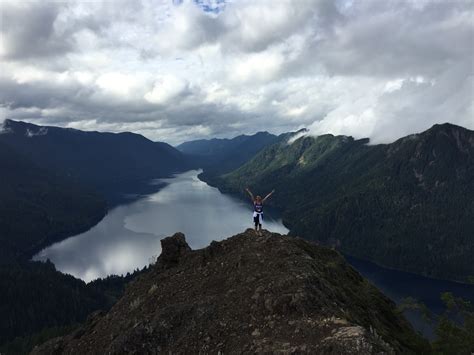 Mount Storm King At Lake Crescent Olympic Hiking Co