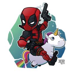 FA Deadpool by XaR623 | Deadpool wallpaper, Deadpool art, Deadpool chibi