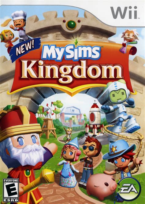 Mysims Kingdom Nintendo Wii Game