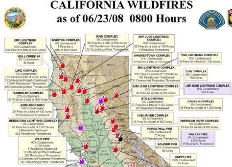 Northern California Wildfire Map Highboldtage