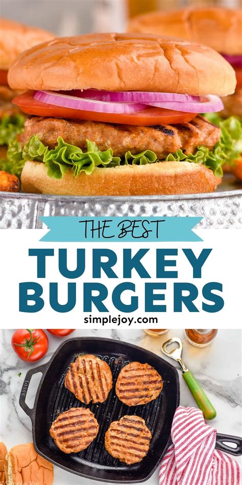Turkey Burger Recipe Simple Joy