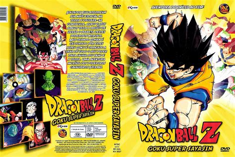 Goku, o super saiyajin, goku se transforma nesta forma tentando derrotar slug. Dragon Ball Z World: Capas para DVD-R