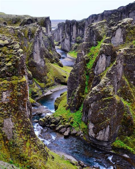 Fjaðrárgljúfur Canyon Iceland Iceland Travel Travel Inspiration