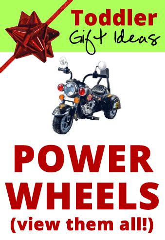 Little athletes toddler christmas gift ideas toddler birthday gift activities ideas. Toddler Gift Idea: Power Wheels | Them Kids