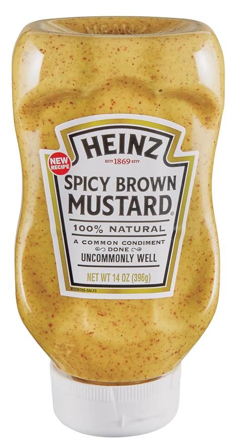 Heinz Spicy Brown Mustard Shop Mustard At H E B