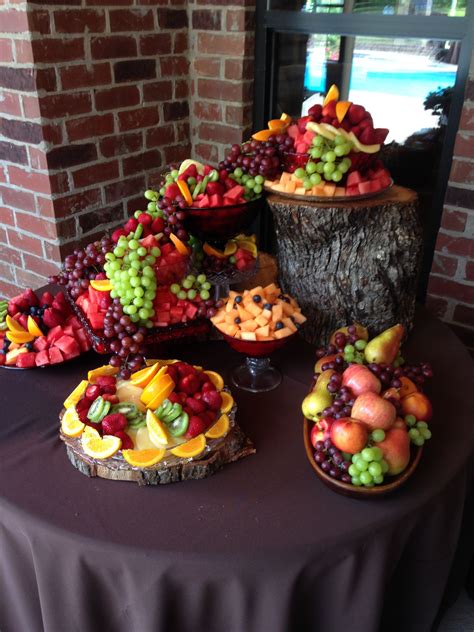 Wedding Cupcake Table Tropical Fruit Recipes Fruit Tables Fruit