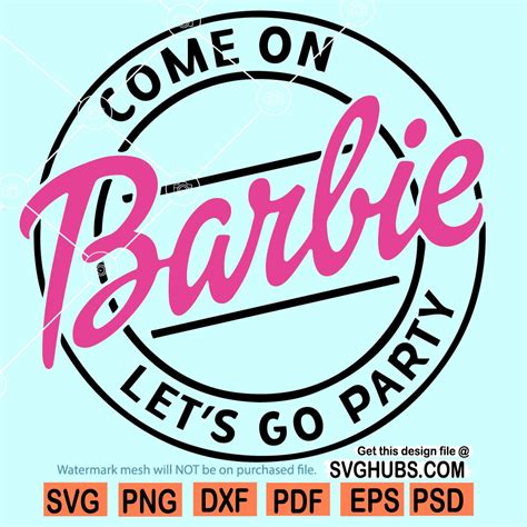 Barbie Svg File Barbie Quote Svg Barbie Doll Svg Barbie Girl Ears