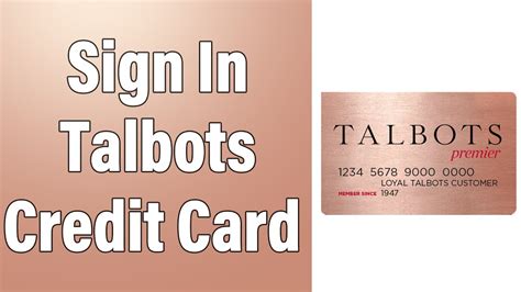How To Login Talbots Credit Card Online Account 2022 Talbots Credit