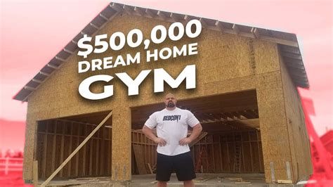 Brian Shaw Begins Work On His 500k Home Gym Fitness Volt
