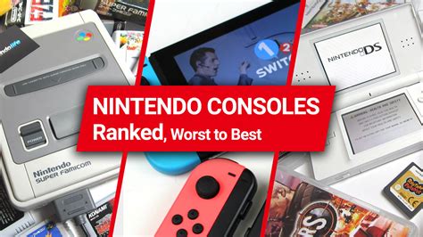 Every Nintendo Console Ranked From Worst To Best Feature Nintendo Life