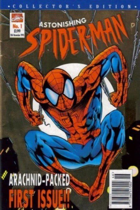 Astonishing Spider Man Collectors Edition 1 Marvel Uk Comic Book