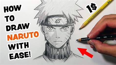 How To Draw Naruto For Beginners Step By Step Tutorial Youtube
