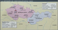 Mapa de Chequia - Guias de Praga
