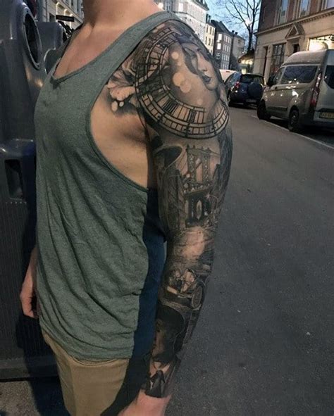 Discover More Than Realistic Sleeve Tattoo Super Hot Esthdonghoadian