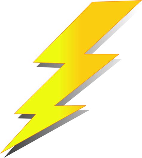 Download Thunder Bolt Clip Art Transparent Lightning Bolt Clear