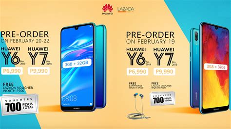 Huawei Y6 Pro 2019 And Y7 Pro 2019 Pre Order Announced Jam Online