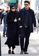 Carey Mulligan and Marcus Mumford match in navy coats in New York ...