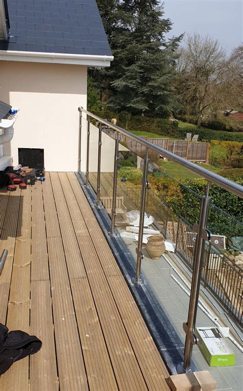 Maybe you would like to learn more about one of these? Top Handrail Railing Plexiglass Glass Deck Railing With ...