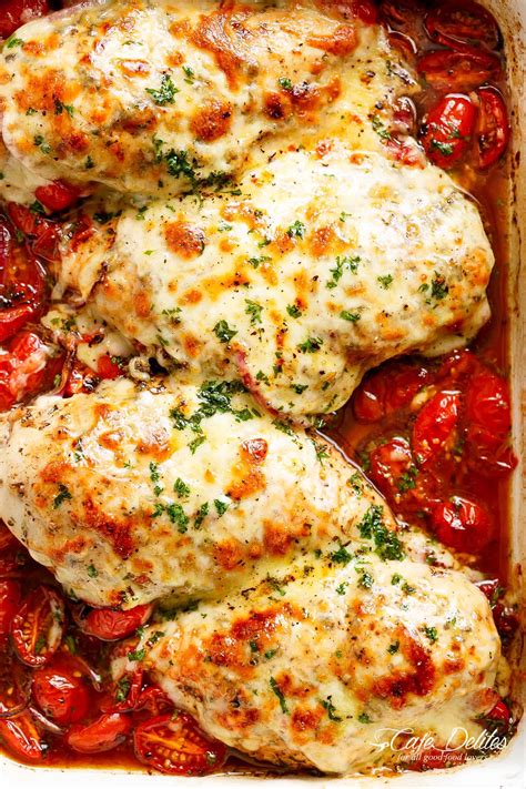 It's a good idea to use an oven thermometer to make sure your oven is at the right temperature. Balsamic Baked Chicken Breast With Mozzarella Cheese ...