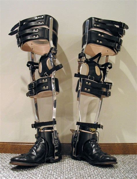 Braces Girls Crutches Biker Boot Legs Womens Fashion Boots