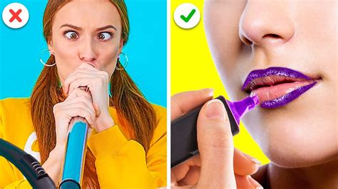 Easy Yet Genius Beauty Hacks Useful Makeup Tricks And Diys By 123 Go Gold