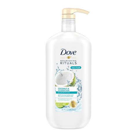 Dove Shampoo With Pump Coconut And Hydration 31 Oz