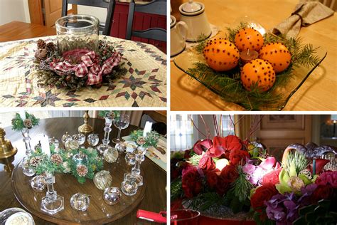 Brighten up your day & glow up your space with our luscious table arrangement. 50 Great & Easy Christmas Centerpiece Ideas - DigsDigs