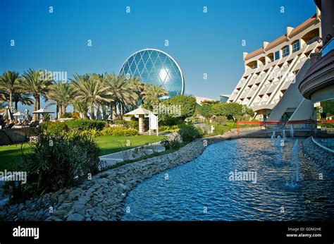 The Aldar Headquarters Building In Abu Dhabi Stock Photo Alamy