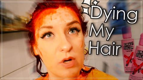 Dying My Hair Using Crazy Color Youtube
