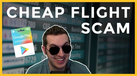 Crazy Cheap Flight Scam Youtube