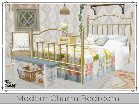 Modern Charm Bedroom Maxis Match The Sims 4 Catalog